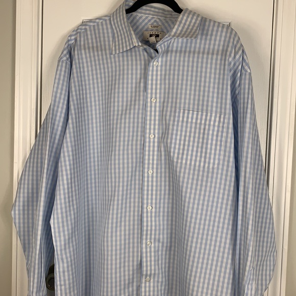 Joseph Abboud classic fit blue/white 18/36/37T - Picture 2 of 5